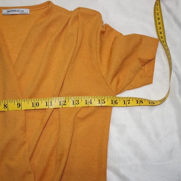 ZARA Wrap Front Blouse - Picture 7 of 7